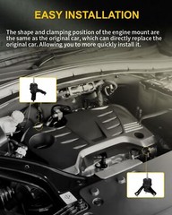 OCPTY Engine Motor Mount, Compatible for Toyota Camry 2.4L 2007-2011 # A4207 …