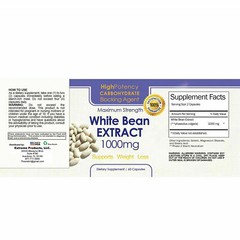 Oolong Tea Bag Metabolism Support & White Bean Extract 1000mg Weight Management