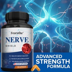 Nerve Shield Pills Supplement Advanced Nerve Formula (30/60/120 Capsules)