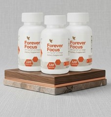 3 X Forever Focus Brain Support Supplement Mental Clarity Focus Capsules