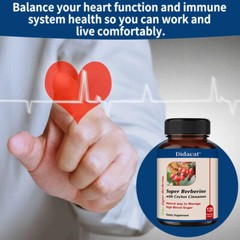 Super Berberine & Ceylon Cinnamon 4000Mg – Supports Circulation And Heart Health