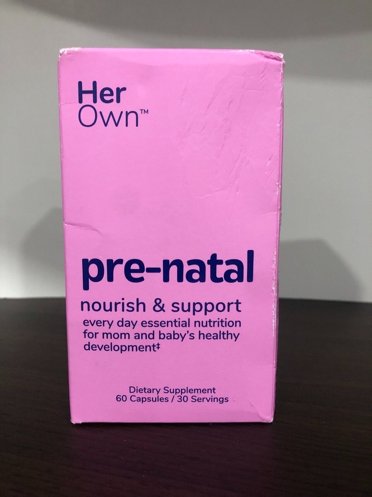 # Her Own Pre-Natal 60 Capsules by Her Own EXP 04/2026