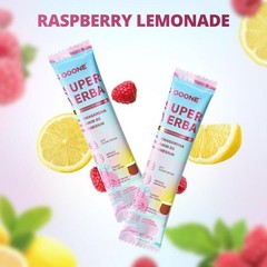 Mate Lemonade, Powder.Raspberry Servings.ZOOONE 30 Drink Flavored Yerba