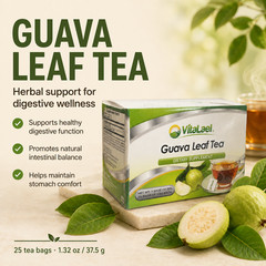 Guava Leaf Tea -Infusion- Natural Digestive Support Vitalael