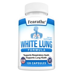 Lung Support Capsules – Free Breathing,Clear Airways,Lung Detox Supplements