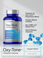 Oxygen Colon Cleanser | 100 Capsules | Intestinal Cleanser | by Horbaach