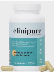 elmipure Digestive Support Dietary Supplement Non GMO Vegan 90 Capsules