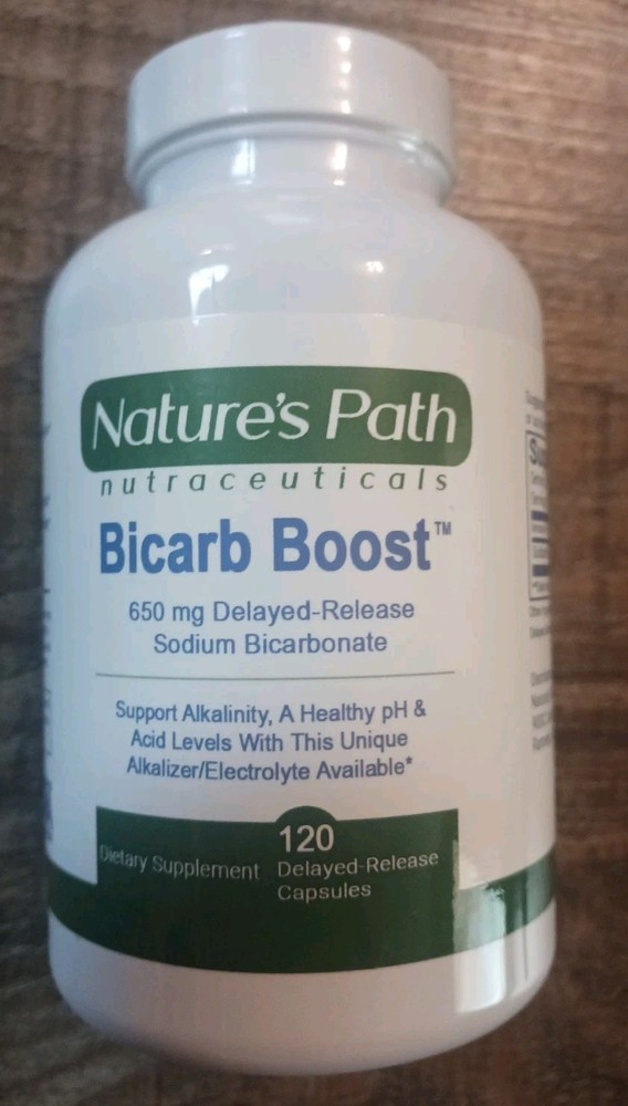 Nature’ Path Sodium Bicarbonate 650 mg CAPSULES -Delayed- Release 120 COUNTS