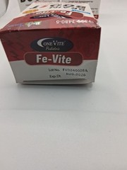 3x FE-VITE Brain Boost IRON Drops 50ML. EA. INFANTS EXP:08/2026