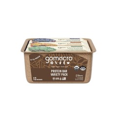 MacroBar Organic Vegan Protein Bars Protein Variety Pack 2.32.4 Ounce Bars, …
