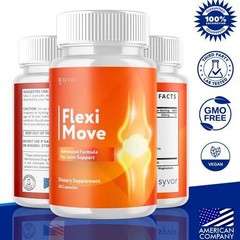 Quality Flexi Move Joint Support Advanced Formula Supplement FlexiMove 60 Caps