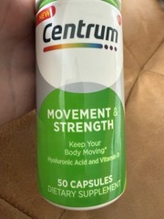 3X CENTRUM Movement & Strength Multivitamin Hyaluronic Acid, Vitamin D & Copper