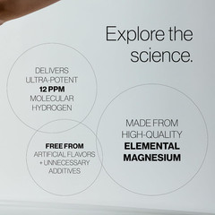 Molecular Hydrogen Tablets with Magnesium -12 PPM Hydrogen Tablets for Drinking