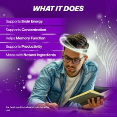 (5 pack) Memo Master – MemoMaster Brain Support for Focus & Cognitive Sharpness