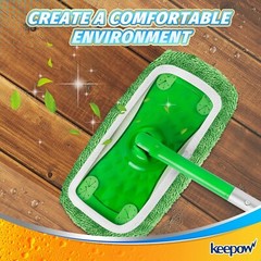 Reusable Wet Pads Refills Compatible with Swiffer Sweeper Mop, Dry Sweeping Clot