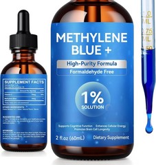 Blue Supplement – Pharmaceutical Grade, 2 FL OZ, 1% USP Grade, Liquid