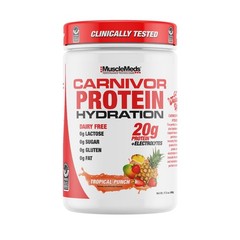 Musclemeds Carnivor Protein Hydration Drink Powder 20G Refreshing Protein