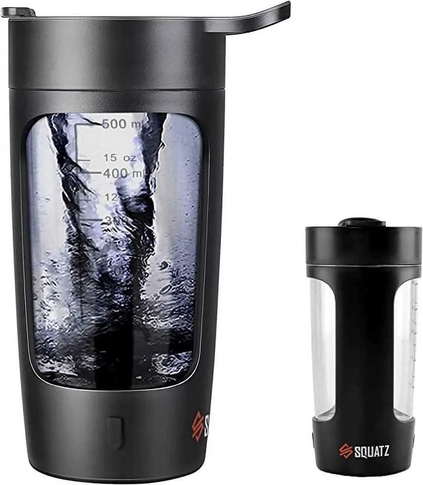 22Oz Electric Shaker Bottle Automatic Blending Flask for Protein Usb-Rechargeabl
