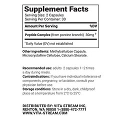 Lungard – Lungs Peptide Bioregulator 30 & 60 Capsules – Free Shipping