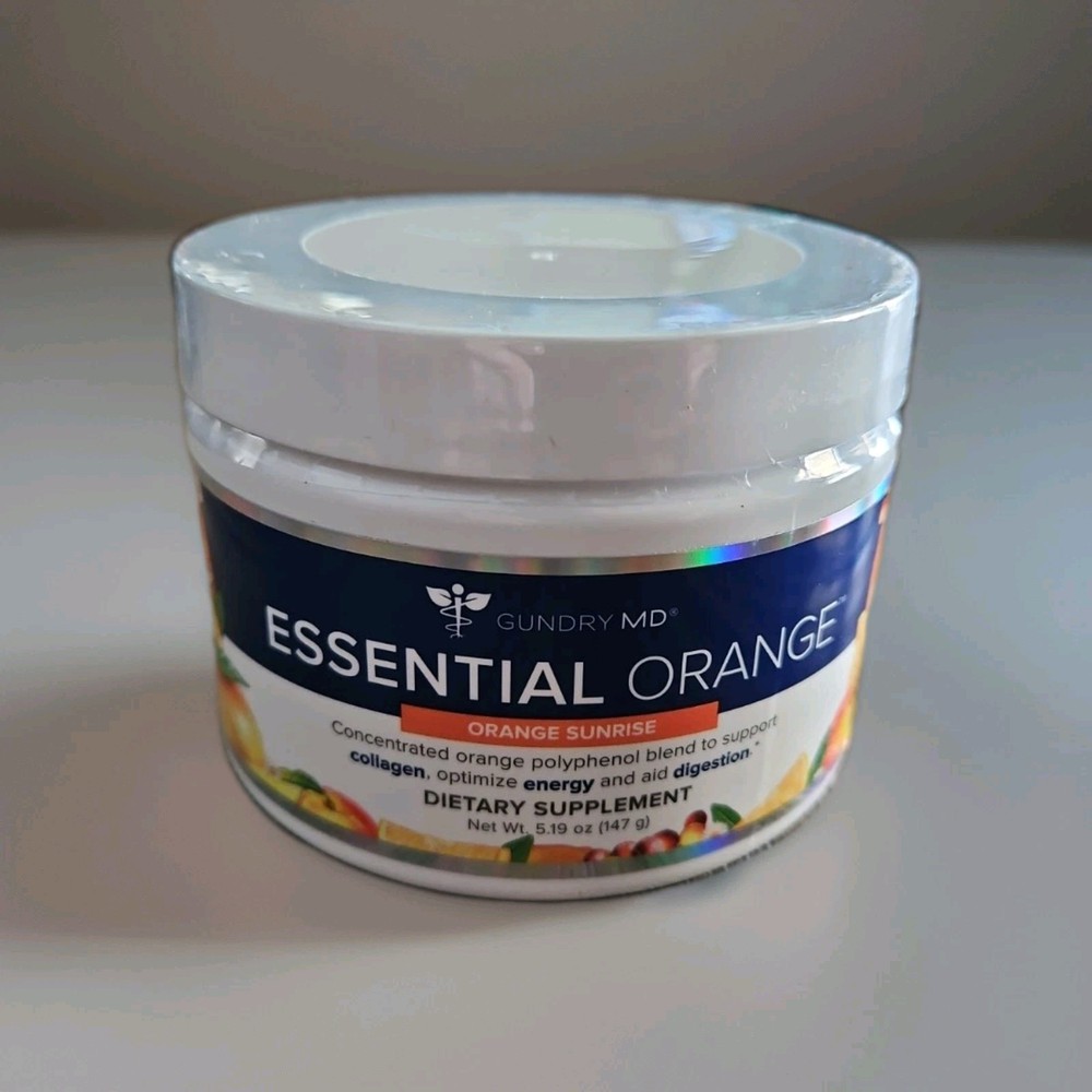 Gundry MD Essential Orange Powder Concentrated Orange Polyphenol 5.19 oz SEALED