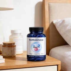 Improved Nattokinase Supplement – 10800 FU 60 Capsules Per Serving HOT 2026