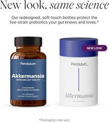 Pendulum Akkermansia Probiotic Supplement Supports Gut Health 30 Capsules