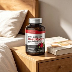 Nitric Oxide Beet with Capsules Root Nitrates – 180 Count by Horbaach