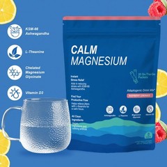 Super Calm Magnesium Drink Mix Powder | Relaxation Support 20 Serving