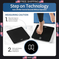 Vitafit Scale for Body Weight, Accuracy 0.1lb by Our Professional Weight Scale