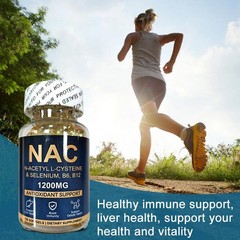 N-Acetyl-L-Cysteine (NAC) 1,200mg Capsules – Dietary Supplement – 120 Count 1