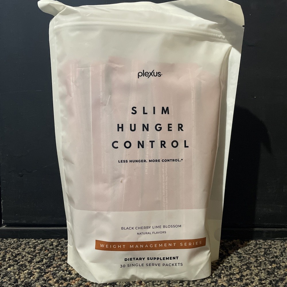 Plexus Slim Hunger Control Black Cherry Lime Blossom 30 Packets Exp 5-2028 New