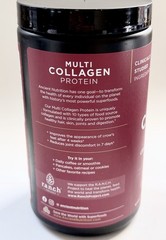 Ancient Nutrition Multi Collagen Protein Powder 10 Types Unflavored 24 Serv