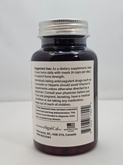 AlgaeCal Plus Stronger Bones Veggie Capsules Dietary Supplement Algae Cal 120Ct