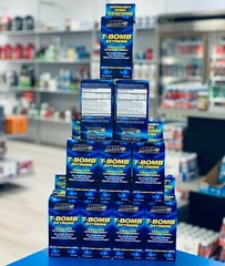 MHP T-BOMB 3Xtreme Testosterone Booster For Men Clinical Strength 168 Capsules