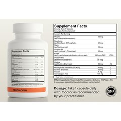 Raena B-Essentials Vitamin B Complex For Energy Metabolism And Stress Wellness