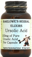 Ursolic Acid – 150mg per Capsule – Build Lean Muscle, Lose Fat – Stearate Free!