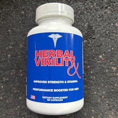 Herbal Virility Max Advanced Stamina and Male Support (1 Bottle)
