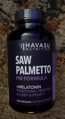 Saw Palmetto PM Prostate Supplements Urinary Tract Support – Priced To Sell!