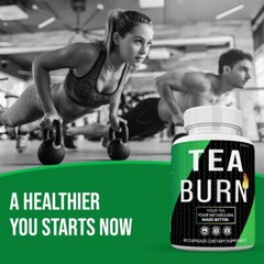 (1 Pack) Tea Burn, Powerful Formula, Effective for Women and Men.