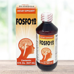 Menper Fosfo 12 Liquid, 8 fl oz, with B Vitamins & Minerals (2-Pack)