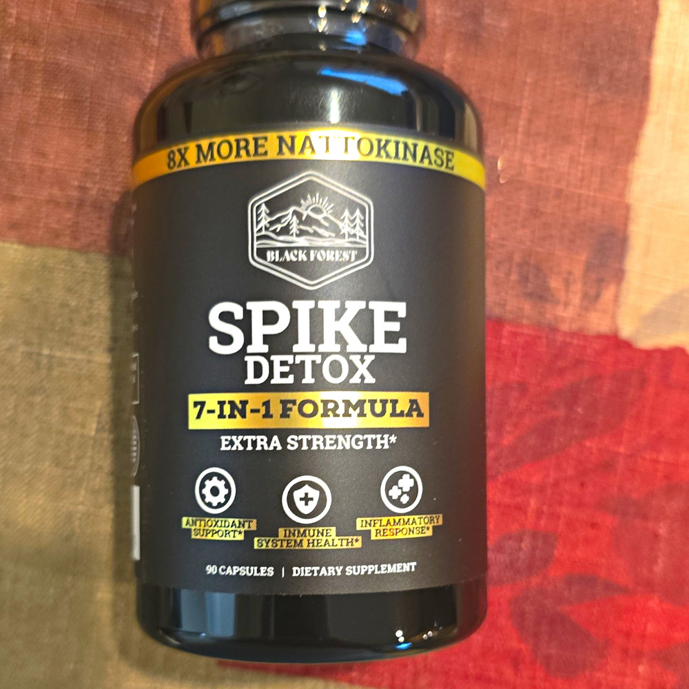 Black Forest Spike Detox 7-in-1 Extra Strength Vegan Non-GMO 90 Capsules