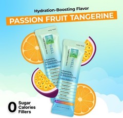 FlyWell Travel Vitamin Tonic for Flight Jet Lag Hydration Circulation Digesti…