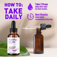 (5 Pack) Purple Lean Drop Advanced Health & Fitness Formula PurpleLean 150 Servs