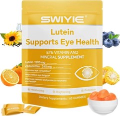 SWIYIE Lutein Gummies – Eye Health Support with Lutein & Zeaxanthin, 60 Gummie