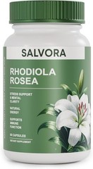 Rhodiola Rosea Extract Capsules Golden Root Adaptogen Daily Wellness Supplement