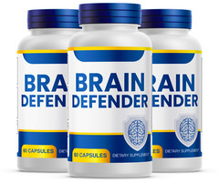 Brain Defender Memory & Brain Support Capsules, Advanced Cognitive Formula 180ct