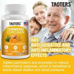 Turmeric, Quercetin and Black Pepper Capsules – Supports Joint Health