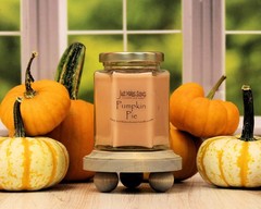 Pumpkin Pie Scented Blended Soy Candle by Just Makes Scents (8 oz) One Candle