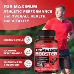 Natural Testosterone Booster – Increase Energy, Improve Muscle Strength & Growth