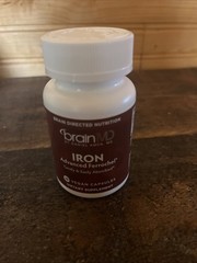 brain MD Iron Advanced Ferrochel Powered by Daniel Amen 30 Vegan Capsules